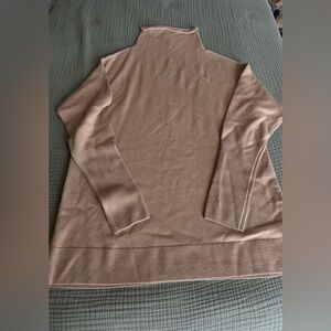 Wilfred Soft Beige Crew Neck Sweater